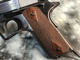 1917 Mfg. Colt 1911, Unissued 99% Condition W/ Colt Letter and Full WWI Rig. - 21 of 25
