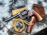 Colt New Service Revolver Model Of 1917, W/ Holster/Lanyard & Colt Letter, 99% Excellent - 1 of 25