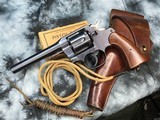 Colt New Service Revolver Model Of 1917, W/ Holster/Lanyard & Colt Letter, 99% Excellent - 21 of 25