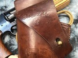 Colt New Service Revolver Model Of 1917, W/ Holster/Lanyard & Colt Letter, 99% Excellent - 7 of 25