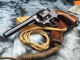 Colt New Service Revolver Model Of 1917, W/ Holster/Lanyard & Colt Letter, 99% Excellent - 8 of 25