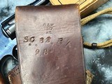 Colt New Service Revolver Model Of 1917, W/ Holster/Lanyard & Colt Letter, 99% Excellent - 13 of 25
