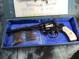 1929 Mfg. Smith & Wesson .22/32 Bekeart Target Model, .22 LR, S&W Jinks Letter, MOP & Factory Grips, Cased - 1 of 14