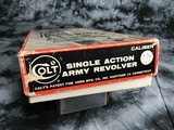 1969 Mfg. Colt SAA 2nd Gen., Stagecoach Box, 4 3/4 Inch, .357 Magnum 98% Condition - 16 of 17