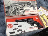 1969 Mfg. Colt SAA 2nd Gen., Stagecoach Box, 4 3/4 Inch, .357 Magnum 98% Condition - 1 of 17
