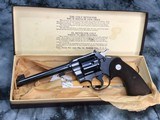 1943 Mfg. Colt Officers Model Target, .22 LR, Orig Box, 98% Pristine Condition - 15 of 15