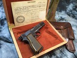 Nazi Proofed 1943 FN High Power With Holster and Capture Papers, cased, Trades Welcome! - 10 of 20