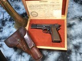 Nazi Proofed 1943 FN High Power With Holster and Capture Papers, cased, Trades Welcome! - 17 of 20