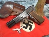 Nazi Proofed 1943 FN High Power With Holster and Capture Papers, cased, Trades Welcome! - 3 of 20