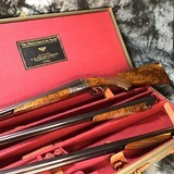 1931 A.H. Fox 3 Barrel Custom Cased Set, 16 Ga.& 20 Ga. W/Letter - 6 of 25