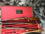 1931 A.H. Fox 3 Barrel Custom Cased Set, 16 Ga.& 20 Ga. W/Letter - 24 of 25