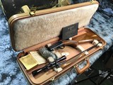1959 Belgium Browning SA22, Unfired in Browning Case W/Scope & Box, 99%