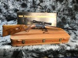 1959 Belgium Browning SA22, Unfired in Browning Case W/Scope & Box, 99% - 17 of 25