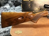 1959 Belgium Browning SA22, Unfired in Browning Case W/Scope & Box, 99% - 10 of 25