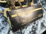 1959 Belgium Browning SA22, Unfired in Browning Case W/Scope & Box, 99% - 19 of 25