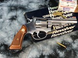 Smith & Wesson 651-1 Stainless .22 magnum Revolver, Boxed, .22 Magnum Rimfire Target Kit Gun, Trades Welcome! - 2 of 21