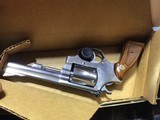Smith & Wesson 651-1 Stainless .22 magnum Revolver, Boxed, .22 Magnum Rimfire Target Kit Gun, Trades Welcome! - 4 of 21
