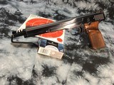 Early Production 1959 Smith & Wesson model 41, 7 3/8 inch Barrel W/ muzzle brake & Cocking Indicator, Gorgeous Condition Trades Welcome! - 7 of 24