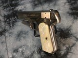 1921 Mfg. Colt 1903 Hammerless W/Nickel Finish & Mother of Pearl Grips, .32 acp - 4 of 22