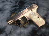 1921 Mfg. Colt 1903 Hammerless W/Nickel Finish & Mother of Pearl Grips, .32 acp - 17 of 22