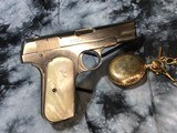 1921 Mfg. Colt 1903 Hammerless W/Nickel Finish & Mother of Pearl Grips, .32 acp - 7 of 22