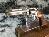 1969 Colt Python, 6 inch Satin Nickel, Boxed - 8 of 12
