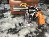 1977 Mfg. Colt Python, 4 inch, Boxed, Excellent Condition - 4 of 21