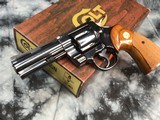 1977 Mfg. Colt Python, 4 inch, Boxed, Excellent Condition - 8 of 21