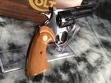 1977 Mfg. Colt Python, 4 inch, Boxed, Excellent Condition - 13 of 21