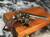 Smith & Wesson 25-2 Nickel N Frame Presentation Cased Revolver, .45 ACP & .45 AutoRim, 8 3/8 inch,Gorgeous Condition - 10 of 17