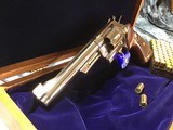 Smith & Wesson 25-2 Nickel N Frame Presentation Cased Revolver, .45 ACP & .45 AutoRim, 8 3/8 inch,Gorgeous Condition - 3 of 17
