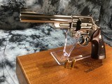 Smith & Wesson 25-2 Nickel N Frame Presentation Cased Revolver, .45 ACP & .45 AutoRim, 8 3/8 inch,Gorgeous Condition - 14 of 17