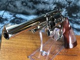 Smith & Wesson 25-2 Nickel N Frame Presentation Cased Revolver, .45 ACP & .45 AutoRim, 8 3/8 inch,Gorgeous Condition - 11 of 17
