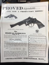 1969 Smith & Wesson Highway Patrolman model 28-2, Excellent 98% condition W/Box, N Frame .357 Magnum - 19 of 24