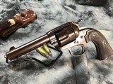 1913 Mfg. Colt SAA Bisley, .45 Colt, 4 3/4 inch - 9 of 12