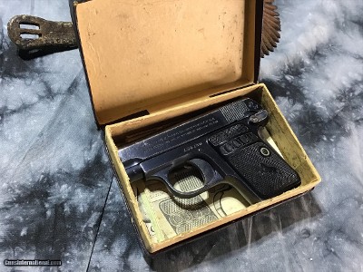 1908 Colt Hammerless .25, Mfg.1916, W/Original Box, Trades Welcome! - Image 3 of 13