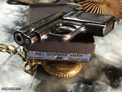 1908 Colt Hammerless .25, Mfg.1916, W/Original Box, Trades Welcome! - Image 4 of 13