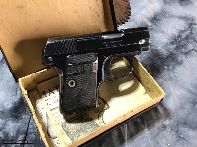 1908 Colt Hammerless .25, Mfg.1916, W/Original Box, Trades Welcome! - Image 6 of 13