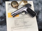 1903 Colt Hammerless .32, Mfg. 1919, Excellent Original Condition. Box/papers, Colt Letter - 12 of 16