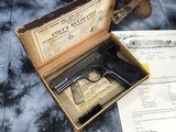 1903 Colt Hammerless .32, Mfg. 1919, Excellent Original Condition. Box/papers, Colt Letter - 5 of 16
