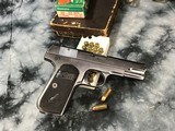 1903 Colt Hammerless .32, Mfg. 1919, Excellent Original Condition. Box/papers, Colt Letter - 9 of 16