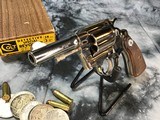 1964 Colt Detective Special, Rare Factory Nickel 3 Inch W/ Box, Excellent Condition - 18 of 25