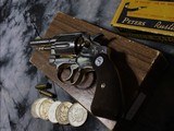 1964 Colt Detective Special, Rare Factory Nickel 3 Inch W/ Box, Excellent Condition - 10 of 25