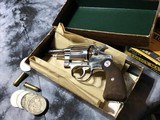 1964 Colt Detective Special, Rare Factory Nickel 3 Inch W/ Box, Excellent Condition - 17 of 25