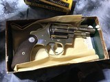 1964 Colt Detective Special, Rare Factory Nickel 3 Inch W/ Box, Excellent Condition - 3 of 25