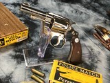 1964 Colt Detective Special, Rare Factory Nickel 3 Inch W/ Box, Excellent Condition - 8 of 25