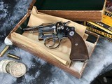 1964 Colt Detective Special, Rare Factory Nickel 3 Inch W/ Box, Excellent Condition - 14 of 25