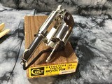 1964 Colt Detective Special, Rare Factory Nickel 3 Inch W/ Box, Excellent Condition - 25 of 25