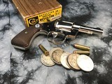 1964 Colt Detective Special, Rare Factory Nickel 3 Inch W/ Box, Excellent Condition - 21 of 25