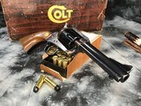 1981 Colt New Frontier Flat Top Target SAA, 44-40, 4 3/4 inch W/Box, Unfired Since Factory - 5 of 14